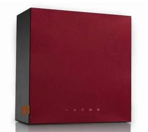 Акустична система Morel Home hogtalare  -  black cabinet with Red Grill