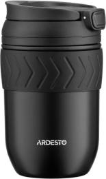 Термочашка Ardesto Cosy AR2640BT Black 400 мл, нержавіюча сталь