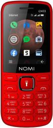 Кнопковий телефон Nomi i2403 Red