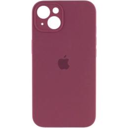 Чохол-накладка Infinity Silicone Case Full Camera для Apple iPhone 15 Marsala