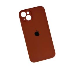 Чохол-накладка Infinity Silicone Case Full Camera для Apple iPhone 15 Brown