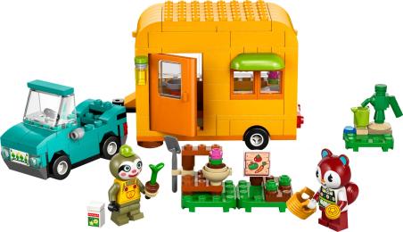 Конструктор LEGO Animal Crossing Садова крамниця і караван, що належать Leif