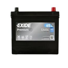 Автомобільний акумулятор Exide Premium (EA654) Asia (D23) 65Аh 580A R + (правий +)