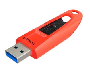 Флеш память SanDisk 64GB Ultra USB 3.0 Red (SDCZ48-064G-U46R)