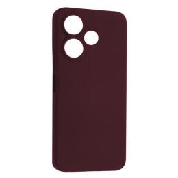 Чохол-накладка Infinity Silicone Case luxury для Xiaomi Redmi 13/Poco M6 4G Marsala