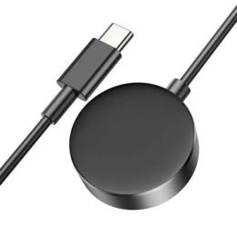 Бездротовий зарядний пристрій Hoco CW48 SAM smart watch wireless charger Black