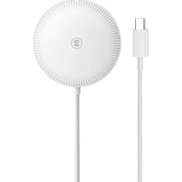 Бездротовий зарядний пристрій Essager Wind 2in1 Wireless Charger 15W White (EWXCX-CF02-Z)