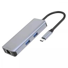 USB-хаб Proove Iron Link 6 in 1 Silver