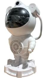 Нічник Infinity Starry Sky Projector XY-H9 White Bluetooth астронавт зоряного неба