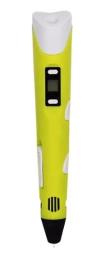 3D-ручка Infinity Easy Pen Yellow з дисплеєм
