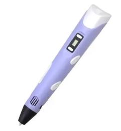 3D-ручка Infinity Easy Pen Purple з дисплеєм