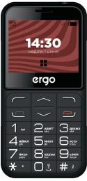 Кнопковий телефон Ergo R231 Black