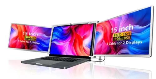 Монітор Infinity Displays for Windows/MacOS Silver 15 , 2шт