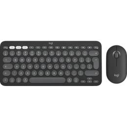 Комплект клавіатура та миша Logitech Pebble 2 Combo for Mac Graphite UA (920-012244)