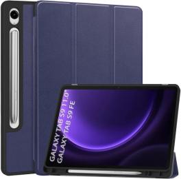 Чохол-книжка для планшета BeCover Flexible TPU Mate для Samsung Galaxy Tab S9 (SM-X710/SM-X716) /S9 FE (SM-X510/SM-X516B) 11.0 Deep Blue (BC_712528)