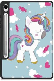 Чохол-книжка для планшета BeCover Flexible TPU Mate для Samsung Galaxy Tab S9 (SM-X710/SM-X716) /S9 FE (SM-X510/SM-X516B) 11.0 Unicorn (BC_712536)