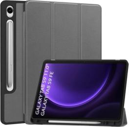 Чохол-книжка для планшета BeCover Flexible TPU Mate для Samsung Galaxy Tab S9 (SM-X710/SM-X716) /S9 FE (SM-X510/SM-X516B) 11.0 Gray (BC_712530)