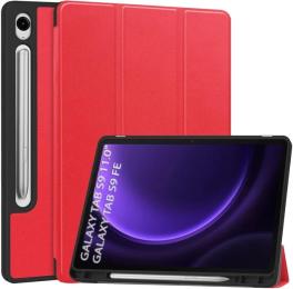 Чохол-книжка для планшета BeCover Flexible TPU Mate для Samsung Galaxy Tab S9 (SM-X710/SM-X716) /S9 FE (SM-X510/SM-X516B) 11.0 Red (BC_712531)