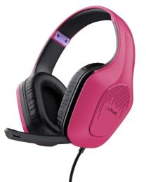 Накладні навушники TRUST GXT 415 Zirox Pink