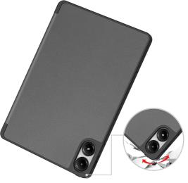 Чохол-книжка для планшета BeCover Flexible TPU Mate для Xiaomi Poco Pad 12.1 Gray (711585)