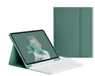 Чохол-клавіатура Infinity Case для Apple iPad 10.2/10.5 Dark Green українська розкладка