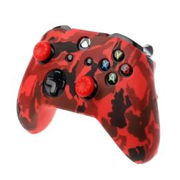 Накладки для геймпада Infinity IVYUEEN XBox One X S Controller ProteAnti-slip Black Red принт