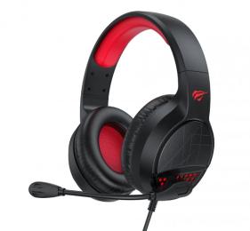 Накладні навушники Havit HV-H660d Black Red