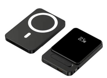 Зовнішній портативний акумулятор Infinity Power Bank A77 MagSafe 10 000 mAh Black 22,5W