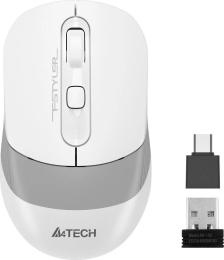 Мишка A4Tech Fstyler FG10CS Air Grayish White