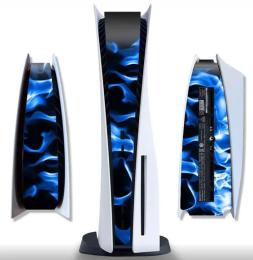 Наклейка Infinity Skin Sticker для PlayStation 5 PS5 Disc Version Blue