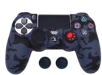 Накладки для геймпада Infinity Anti-slip PlayStation 4 DualSense PS4 Gray Camo