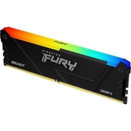 Оперативна память Kingston FURY 32GB DDR4 3200 MHz Beast RGB Black (KF432C16BB2A/32)