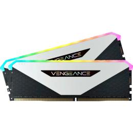 Оперативна память Corsair 32GB (2x16GB) DDR4 3600 MHz Vengeance RGB RT White (CMN32GX4M2Z3600C18W)