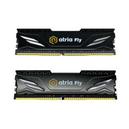 Оперативна память ATRIA 32GB (2x16GB) DDR4 3200 MHz Fly Black (UAT43200CL18BK2/32)