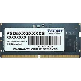 Оперативна память Patriot 16GB SO-DIMM DDR5 5600 MHz (PSD516G560081S)