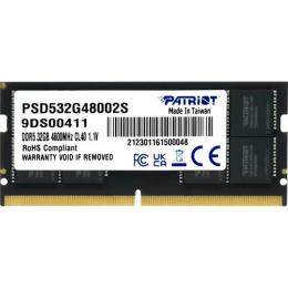 Оперативна память Patriot 32GB SO-DIMM DDR5 4800 MHz (PSD532G48002S)