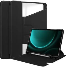Чохол-книжка для планшета BeCover 360 Rotatable для Samsung Galaxy Tab S9 Plus (SM-X810/SM-X816) /S9 FE Plus (SM-X610/SM-X616) 12.4 Black (710398)