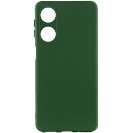 Чохол-накладка Lakshmi Silicone Cover Full Camera (A) для Oppo A38/A18 Dark Green