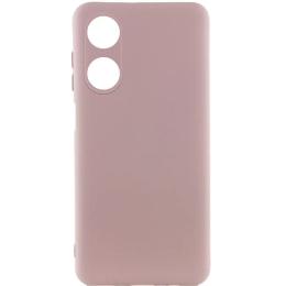 Чохол-накладка Lakshmi Silicone Cover Full Camera (A) для Oppo A38/A18 Pink Sand