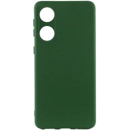 Чохол-накладка Lakshmi Silicone Cover Full Camera (A) для Oppo A78 4G Dark Green