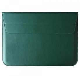 Чохол для ноутбука Infinity LEATHER PU для MacBook 11 Dark Green