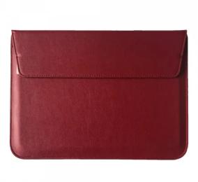 Чохол для ноутбука Infinity LEATHER PU для MacBook 11 Wine Red