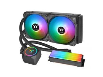 Кулер для ПК Thermaltake Floe RC240 CPU &amp; Memory AIO Liquid Cooler Black (CL-W271-PL12SW-A)