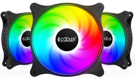 Вентилятор для ПК PcCooler FX 120 ARGB BK 3in1 Black