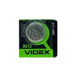 Батарейка Videx AG12 LR43 1 шт, таблетка