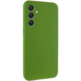 Чохол-накладка Lakshmi Silicone Cover Full Camera (AA) для Samsung Galaxy A35 Dark Green