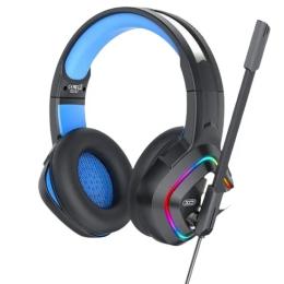 Накладні навушники XO GE08 Gaming Wired Headphones Black