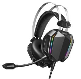 Накладні навушники XO GE07 Gaming Wired Headphones Black