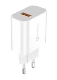 Мережевий зарядний пристрій для телефона Foneng EU46 White (EU46-CH-IP) + кабель Lightning