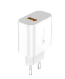 Мережевий зарядний пристрій для телефона Foneng EU46 White (EU46-CH-TC) + кабель USB Type C
